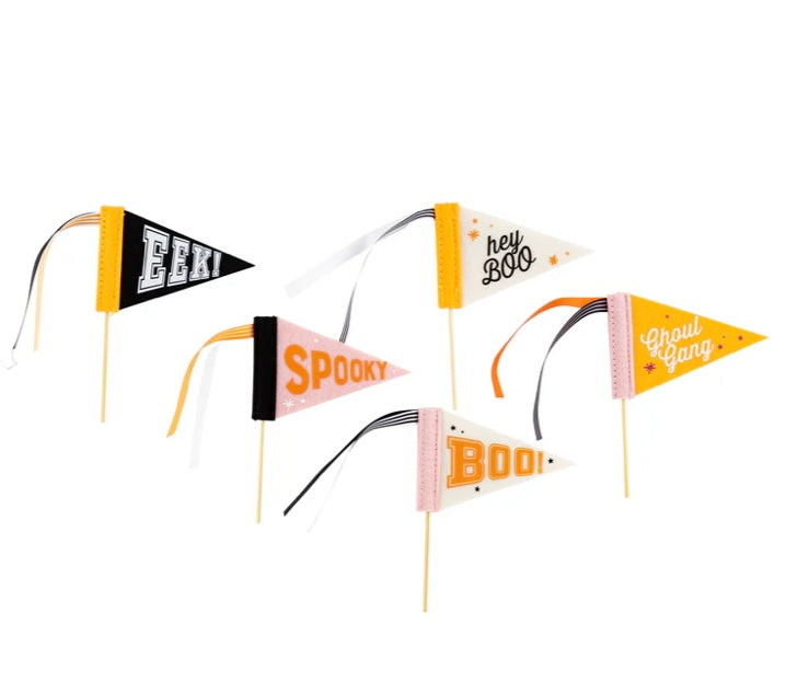 MINI FELT HALLOWEEN PENANT BANNERS