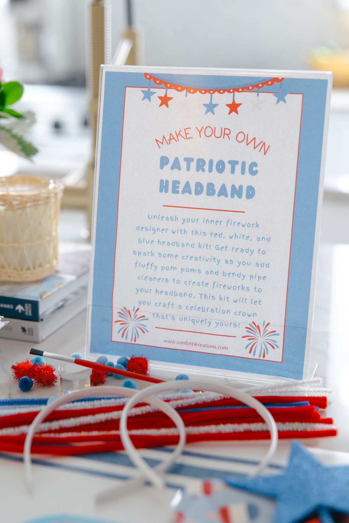 Red, White & Blue Party Box