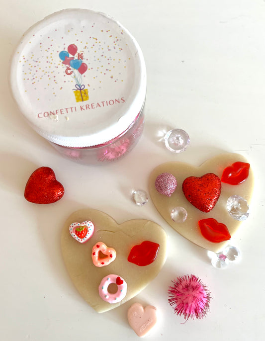 Valentines Cookie Play-dough Kit