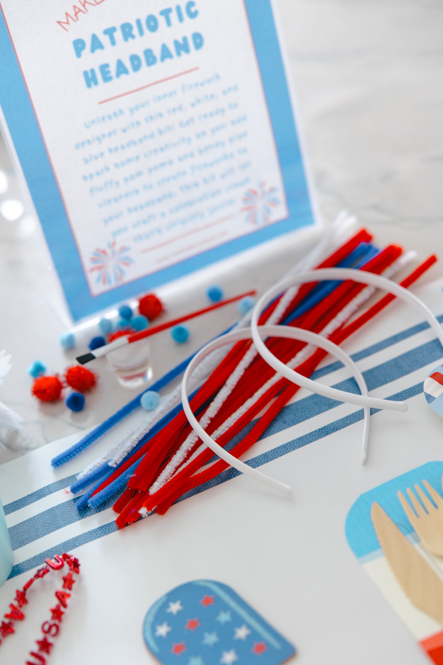 Red, White & Blue Party Box