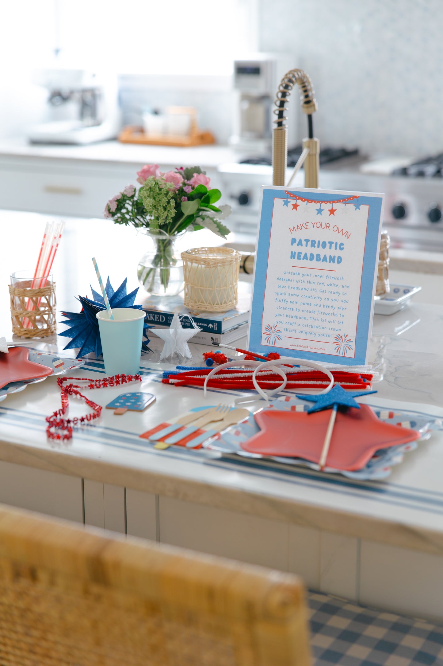 Red, White & Blue Party Box