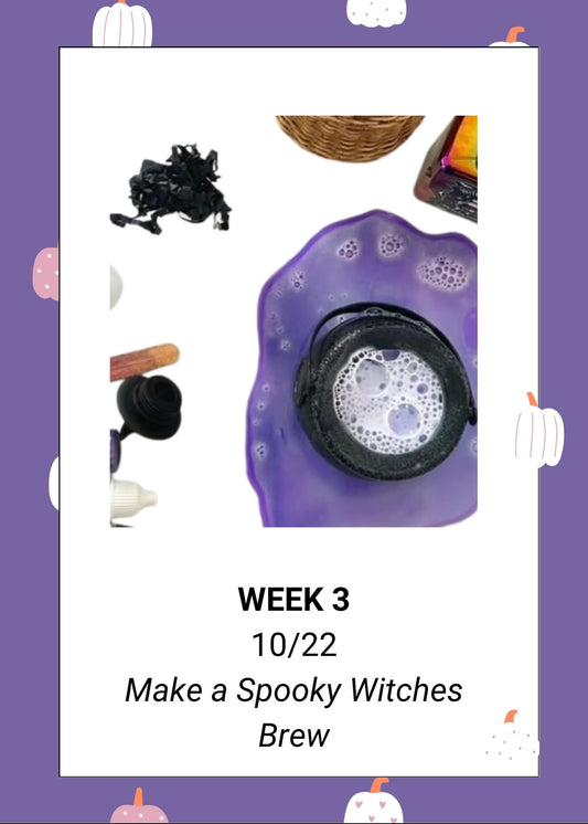 Make a Spooky Witches Potion- Week 3