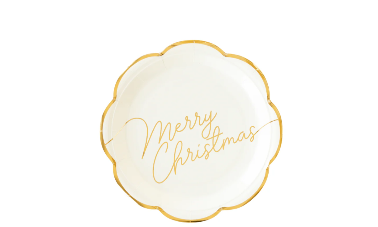 Christmas memories plate