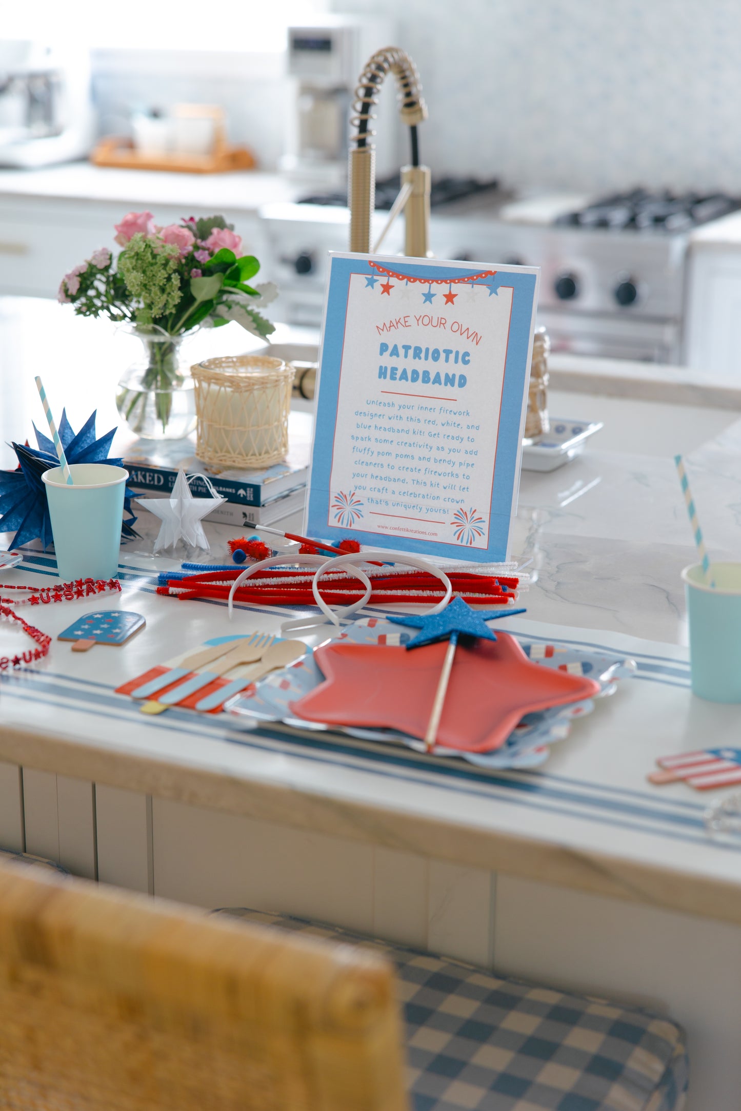 Red, White & Blue Party Box