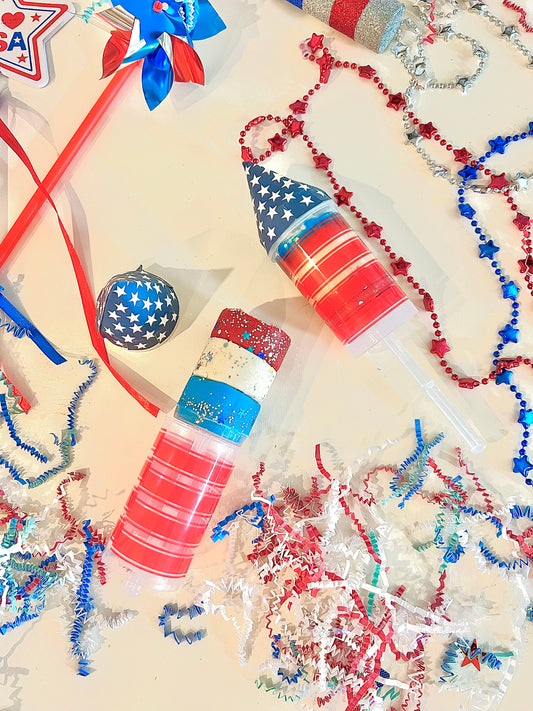 Pre Order Patriotic Playdoh Pushpop