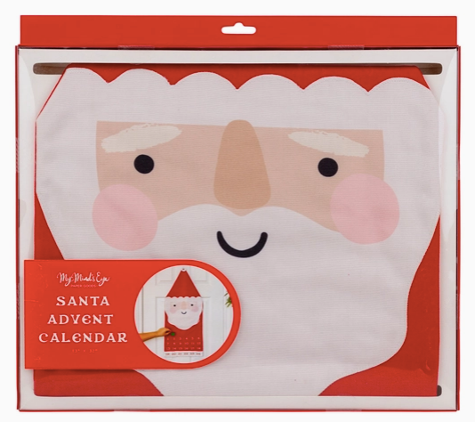 Santa Canvas Advent Calendar