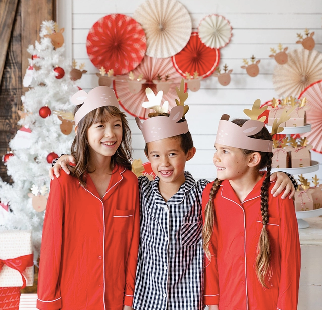 Dear Rudolph Reindeer Hat