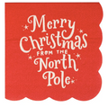 Merry Christmas Cocktail Napkin